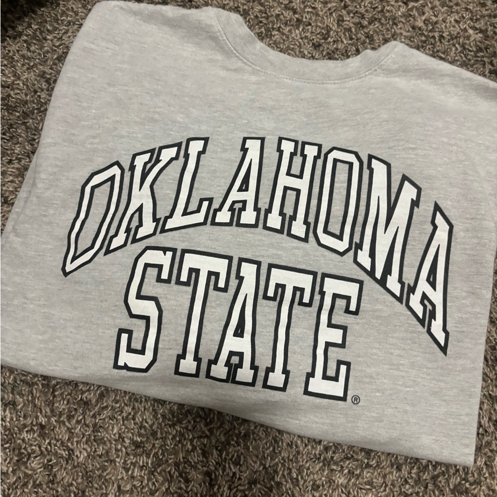 Gray Oklahoma State Sweatshirt